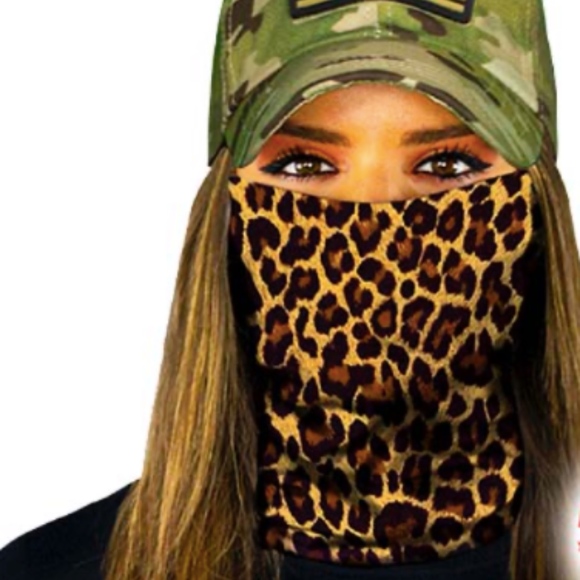 alpha defense Accessories - CHEETAH - ALPHA DEFENSE FACE GUARD/HEADBAND